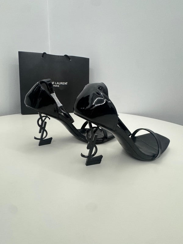 YSL Saint Laurent Opyum Heels- Black