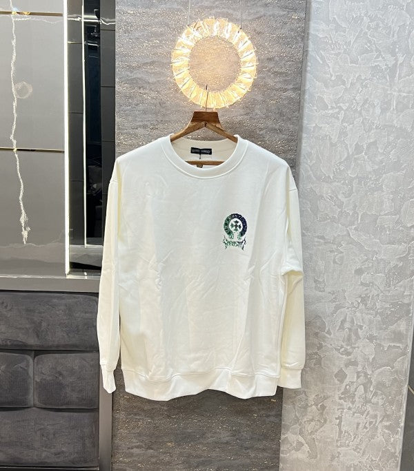 Cromat Logo Print Imported Oversized Pull Over