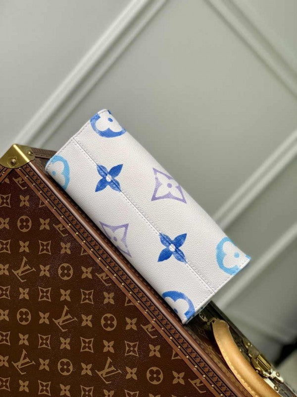 Louis Vuitton LV On The Go Pochette With OG Double Box & Dust Bag Coin Pouch