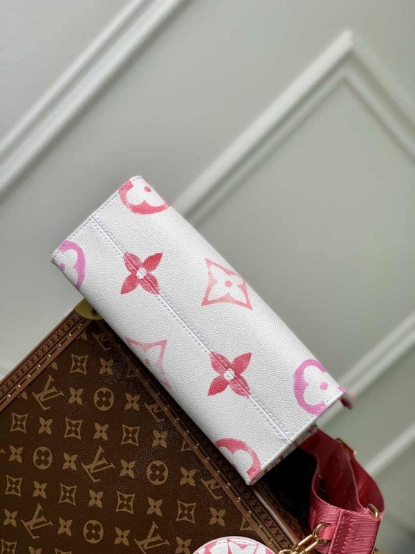 Louis Vuitton LV On The Go Pochette With OG Double Box & Dust Bag Coin Pouch
