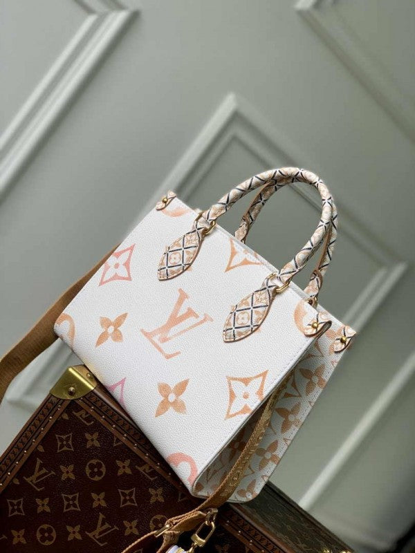 Louis Vuitton LV On The Go Pochette With OG Double Box & Dust Bag Coin Pouch