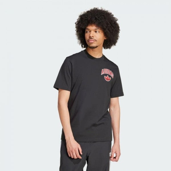 Adidas Black Back Print Premium T-Shirt
