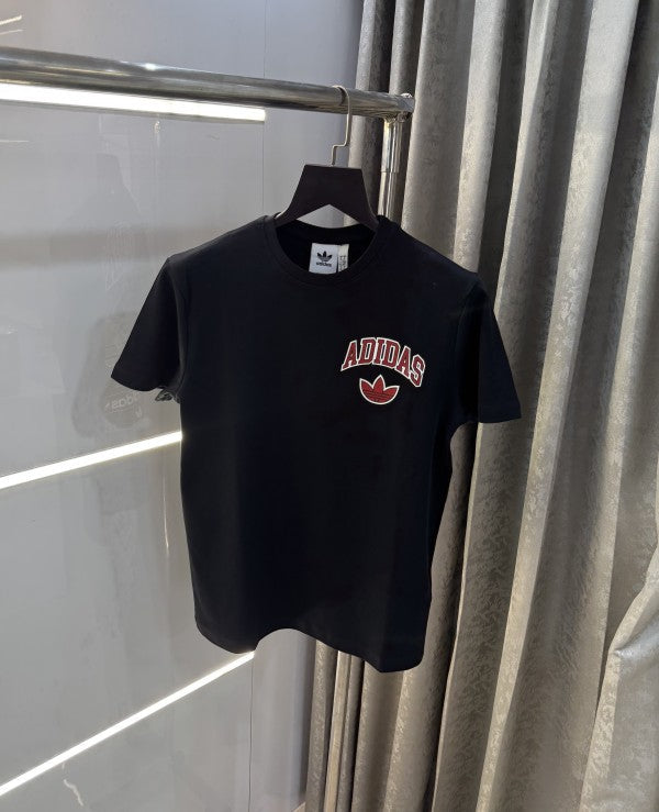 Adidas Black Back Print Premium T-Shirt