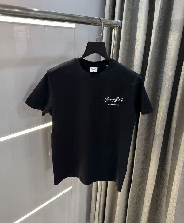 Tommy Hilfiger Black Back Print Premium T-Shirt