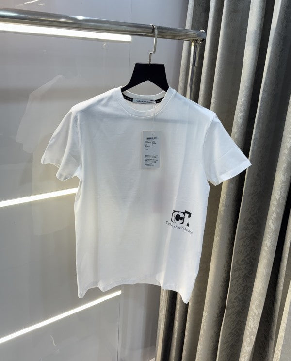 Calvin Klein White Back Print T-Shirt