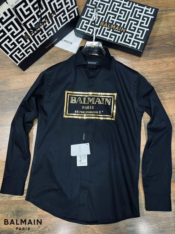 Balmain Paris Logo Print With Premium Box Packing And Carry Bag