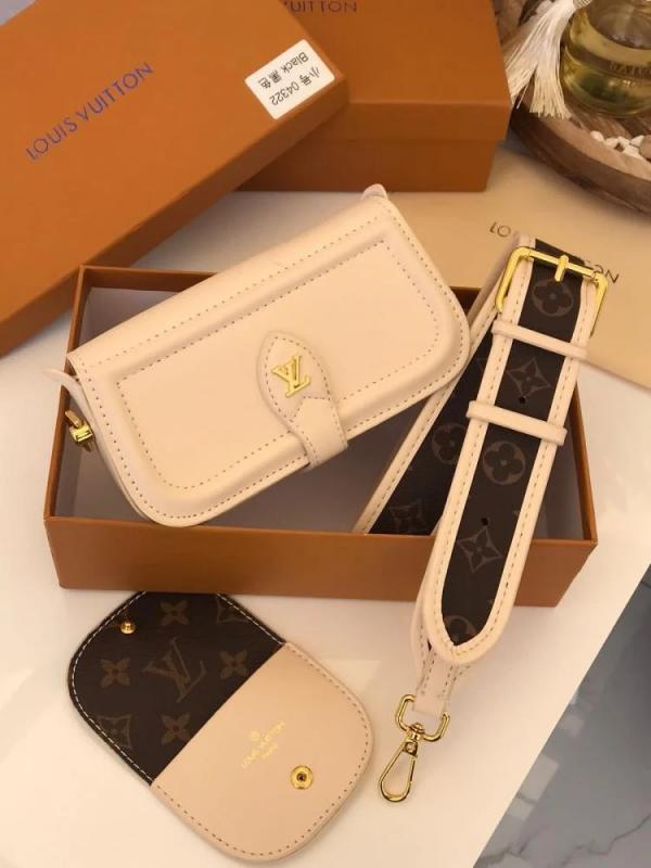 Louis Vuitton LV Canta Officer Pochette Bag With OG Box & Dust Bag