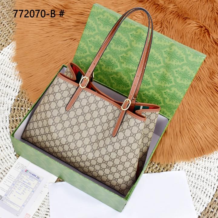 G_cc_i Emblem Supreme Premium Shoulder Bag With OG Box & Dust Bag