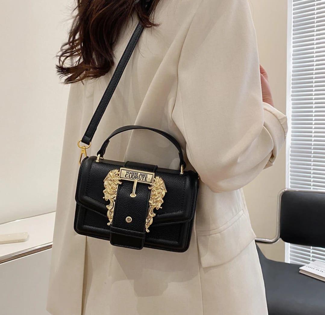 VERSACE TOP HANDLE SHOULDER BAG
