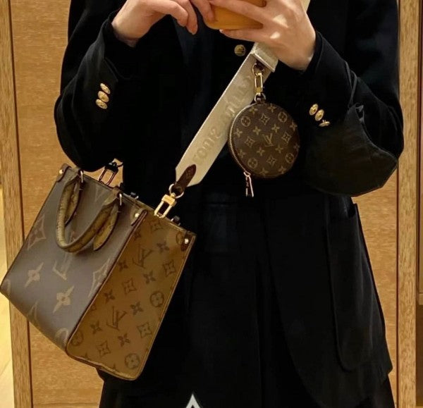 Louis Vuitton LV On The Go PM Premium Quality With OG Magnetic Box & Dust Bag - Coin Pouch - LABLEWHORE.COM