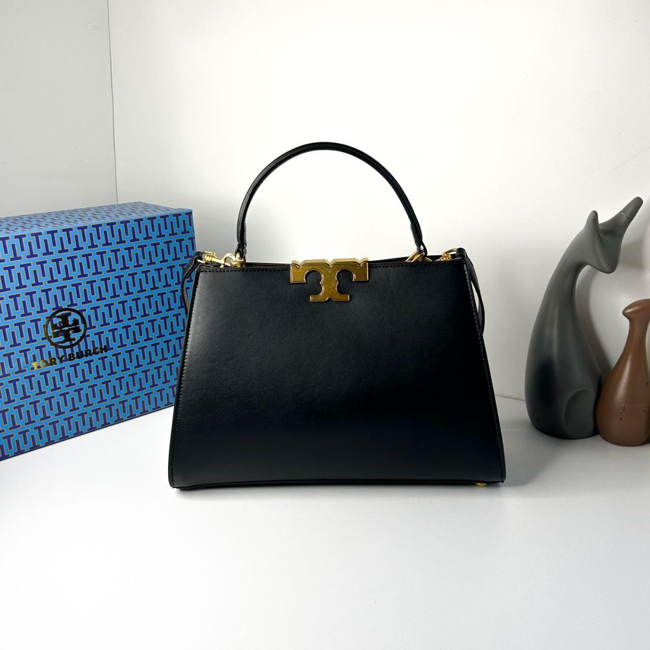 TORY BURCH ELEANOR SPAZZOLATO SATCHEL BAG