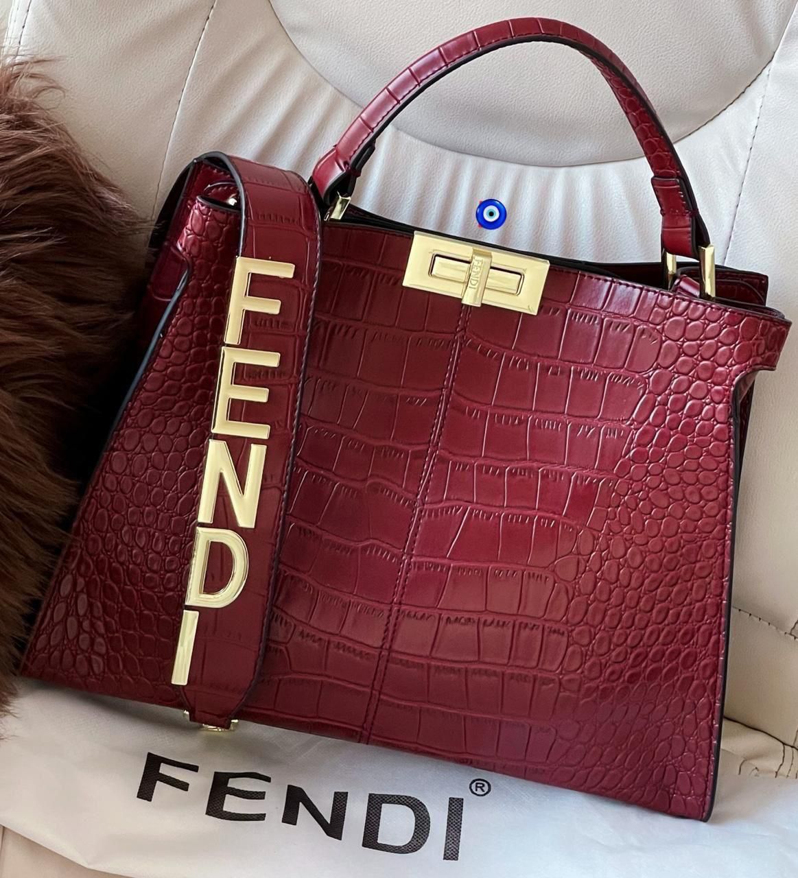 FENDI PEEKABOO BOOK TOTE HIGHEND QUALITY
