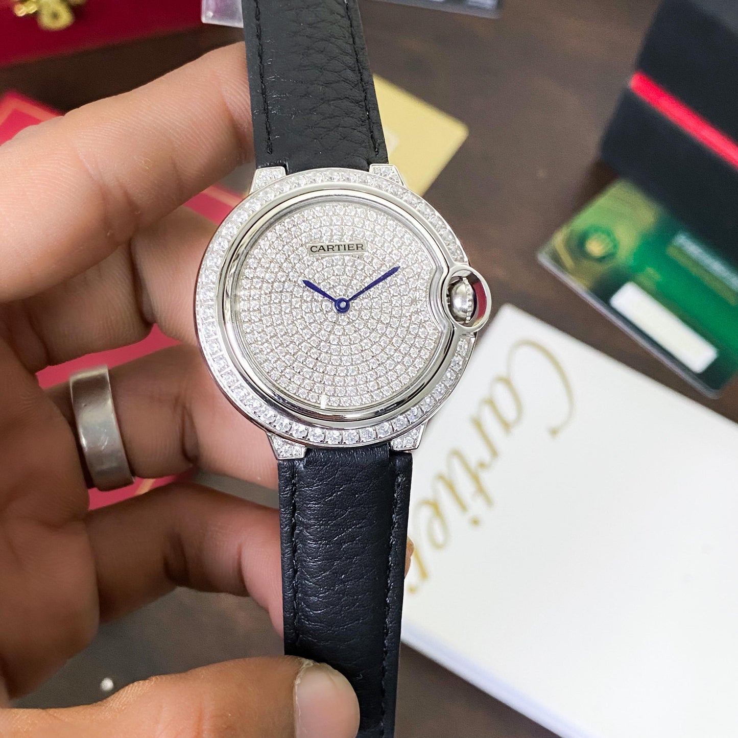 The Luxurious Diamond A Classic Watch by Cartier