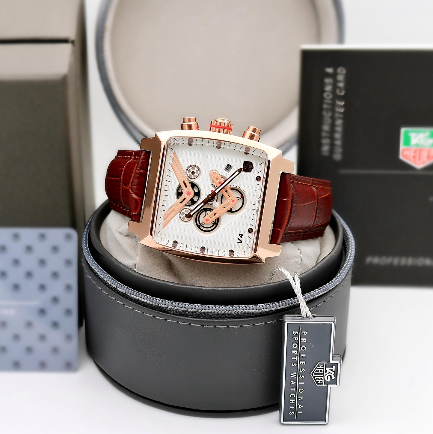 Tag Heuer Carrera V4 Brown