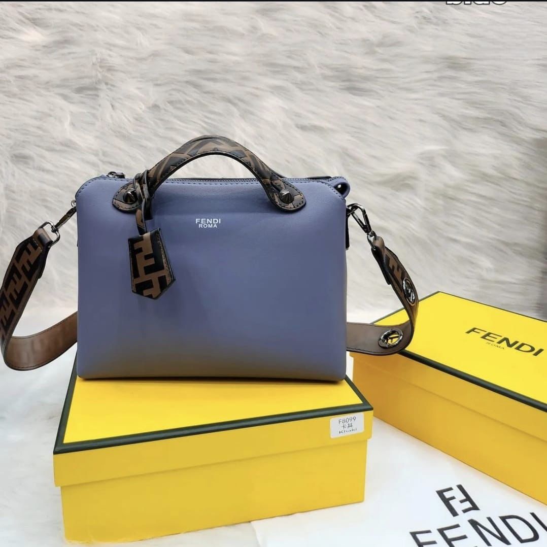 FENDI BY THE WAY MICRO FIBRE LEATHER BAG