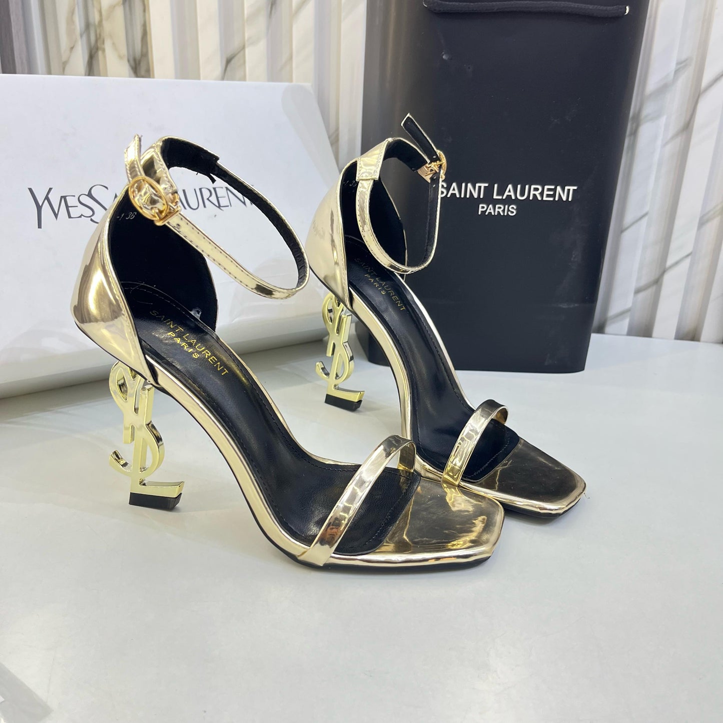 Ysl Opyum Sandal Heel
