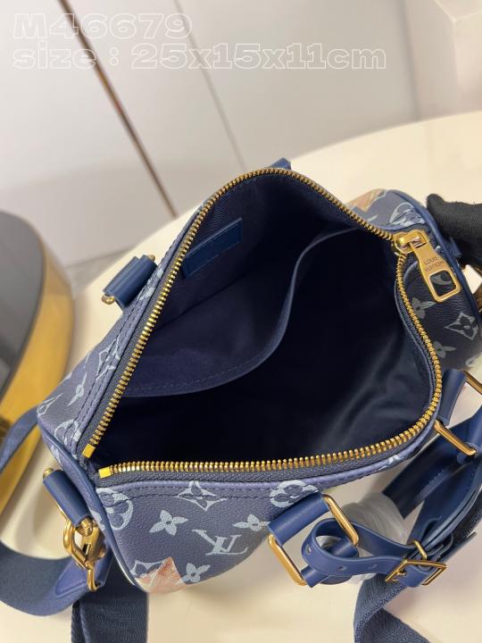 Louis Vuitton Keepall Bandouliere Monogram Travel Speedy With OG Magnetic Box