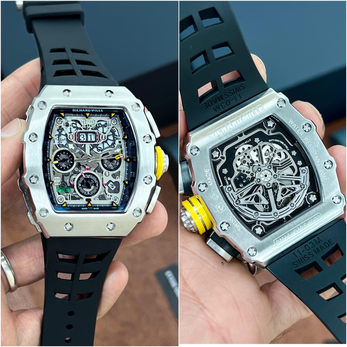 Richard Mille – Swiss Automatic | Triple Dial Functional