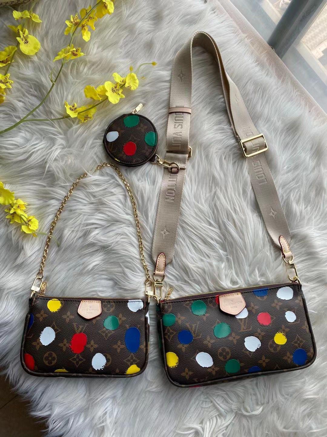 LV x YAYOI KUSAMA Multi Pochette – In Town Edition