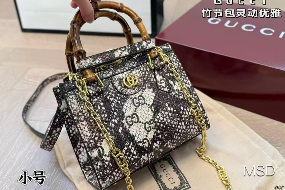 GUCCI PYTHON DIANA SMALL