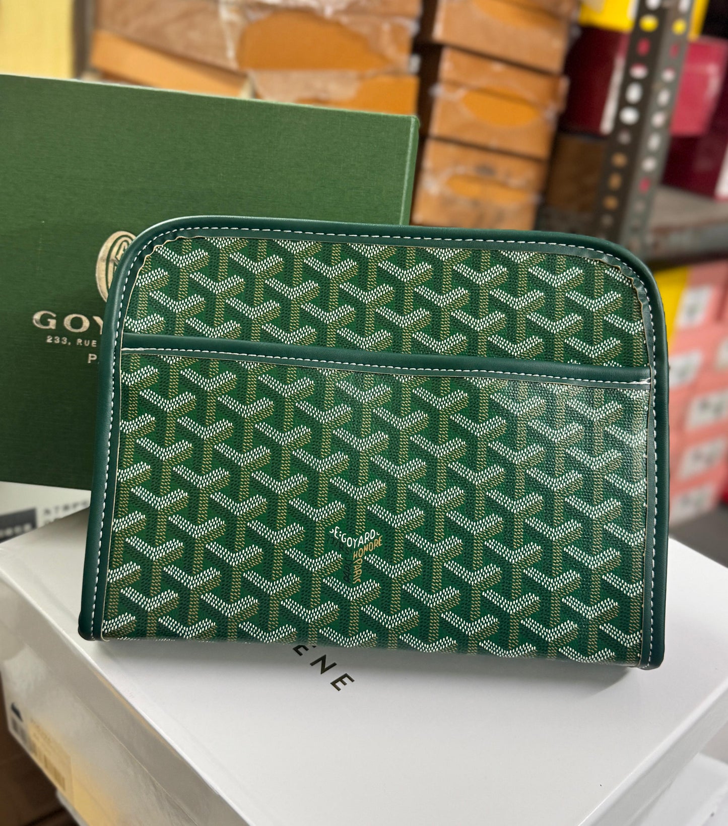 GOYARD MENS TOILERTERY BAG