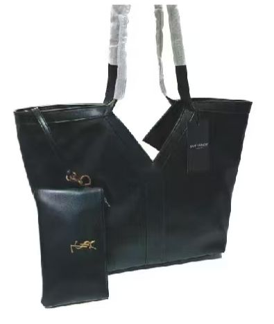 YSL Y LARGE TOTE BAG WITH ATTACHED STRING POUCH