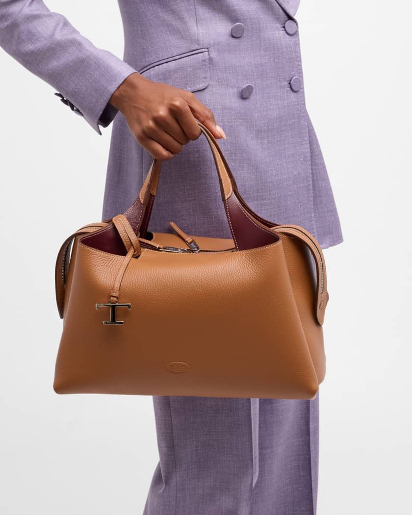 TODS TIMELESS BOSTON MEDIUM SIZED TOTE BAG
