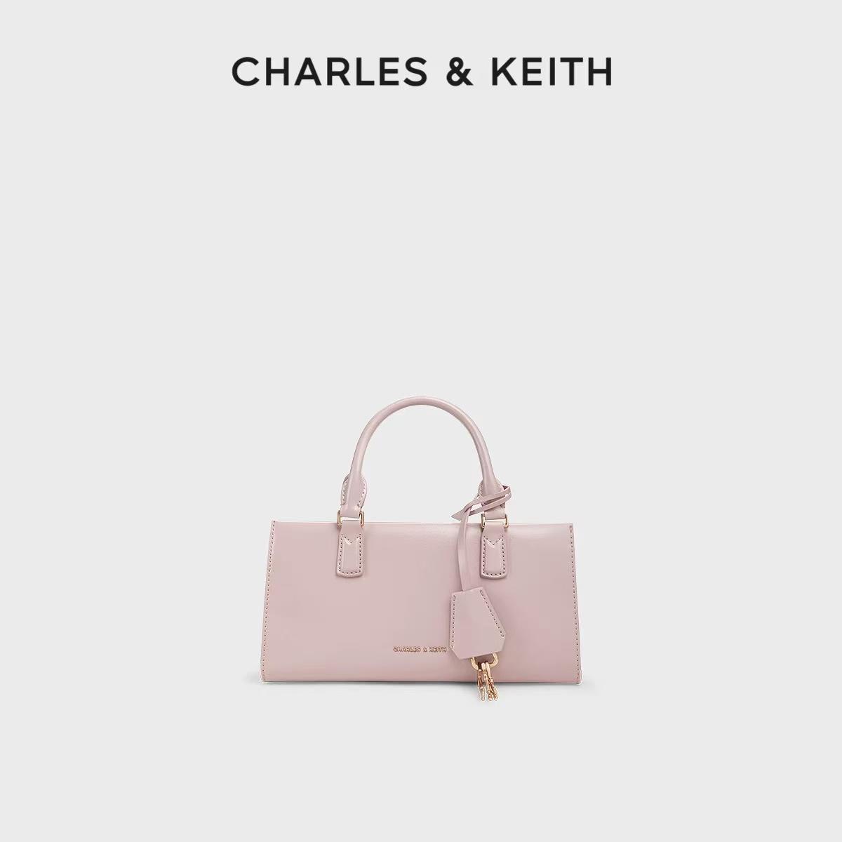 CHARLES & KEITH KERRY MINI WIDE SHAPE TOTE BAG