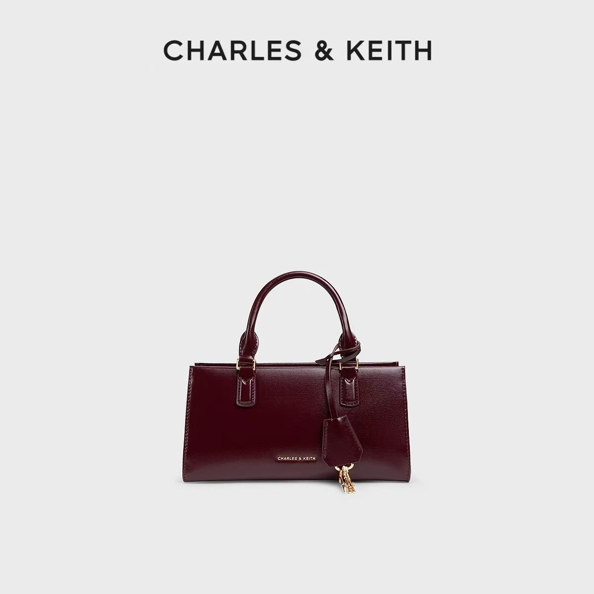 CHARLES & KEITH KERRY MINI WIDE SHAPE TOTE BAG