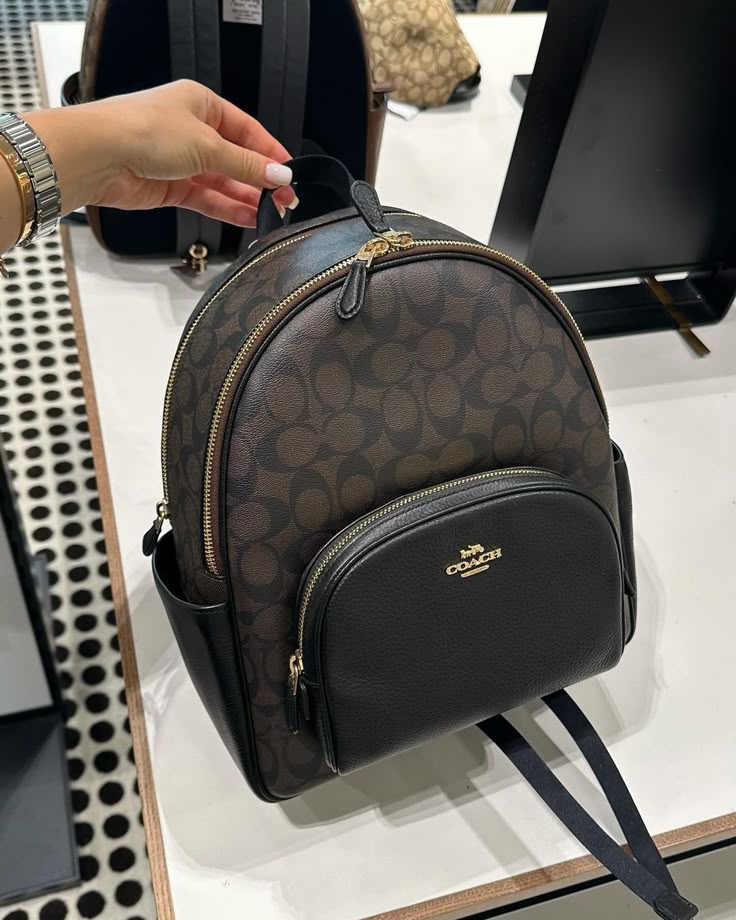 COACH COURT SIGNATURE BACKPACKS
