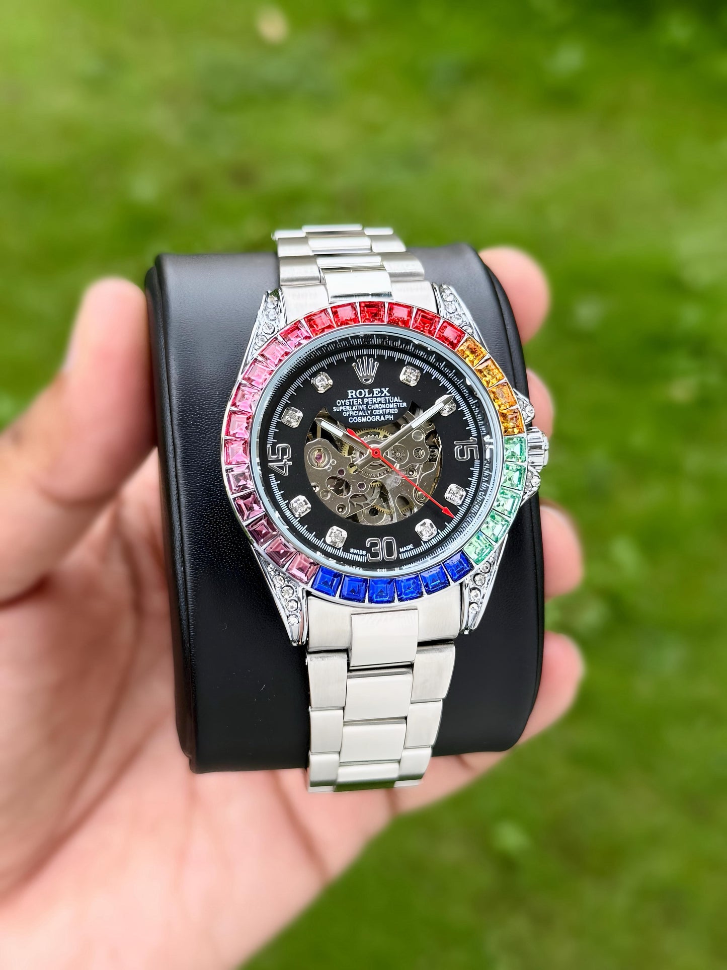 Rolex Rainbow Open Heart Automatic Collection