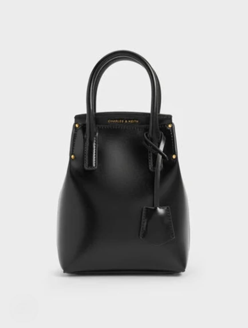 CHARLES & KEITH RENE ELONGATED TOP HANDLE BAGS