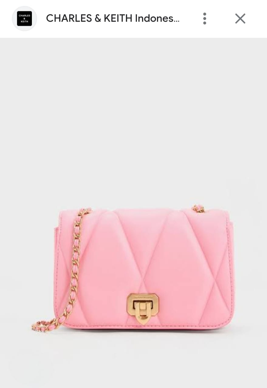 CHARLES & KEITH ARWEN QUILTED BAGS