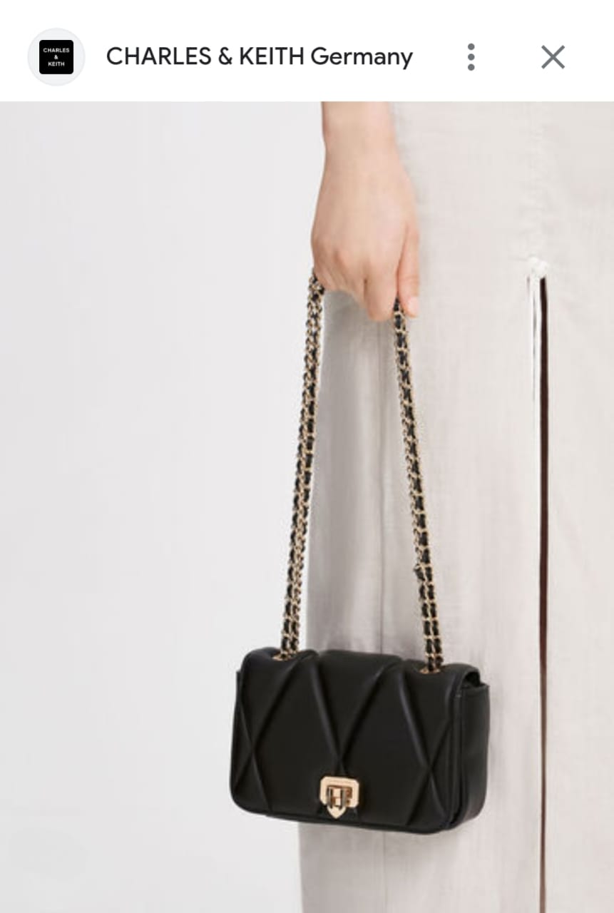 CHARLES & KEITH ARWEN QUILTED BAGS