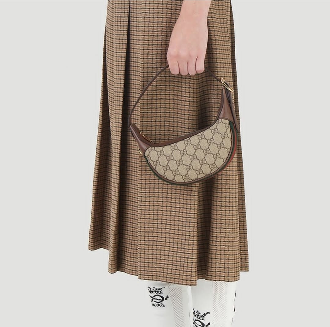GUCCI OPHIDIA GG SHOULDER BAGS