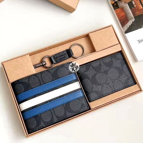 COACH LUXURY EDITION CABVAS PRINT SETS WALLET