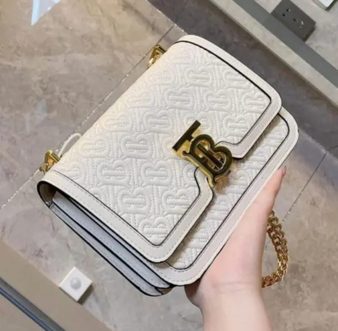 BURBERRY TB LOGO BAGS