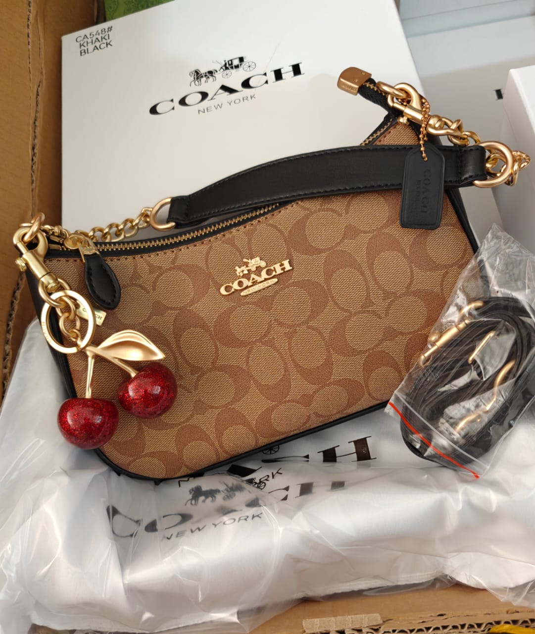 COACH TERI SHOULDER BAGS