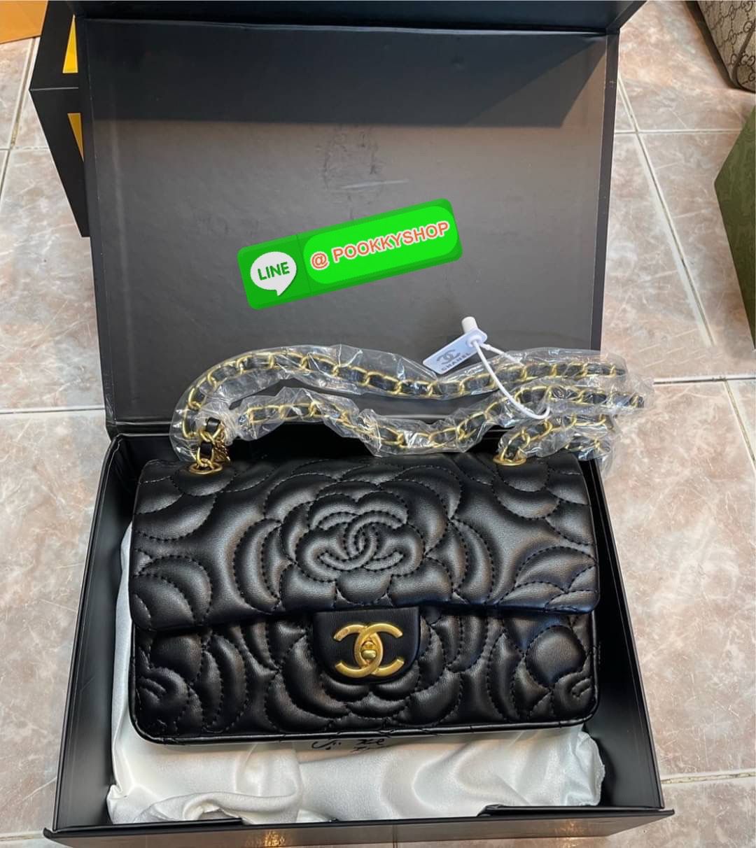 Chanel Camellia Floral Jumbo