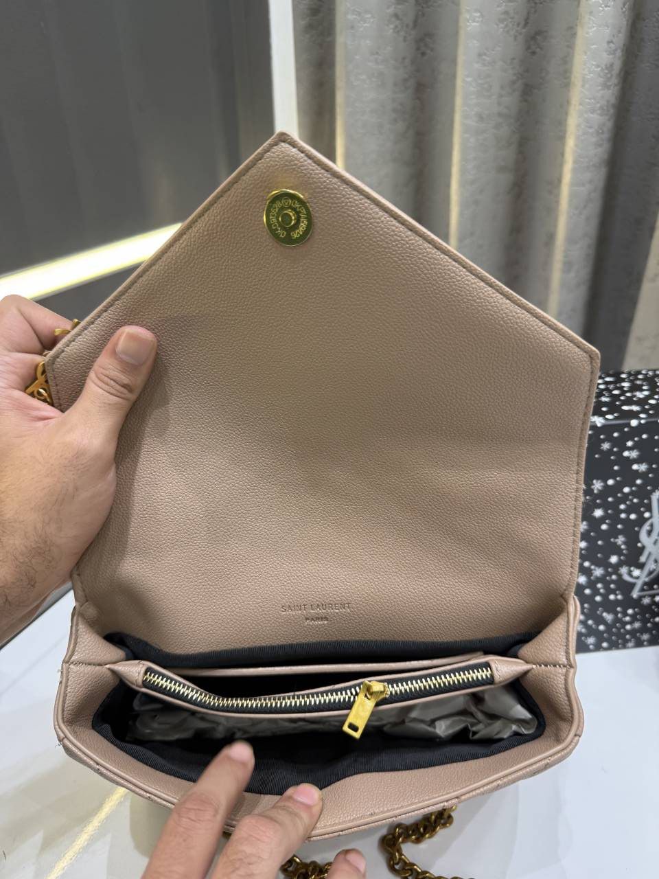 YSL Classic Messenger College Bag