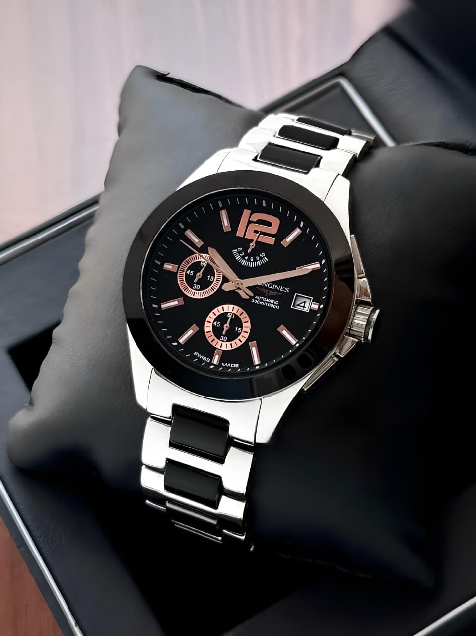 Logines Conquest Ceramic Chronograph Original Model Series Now Available
