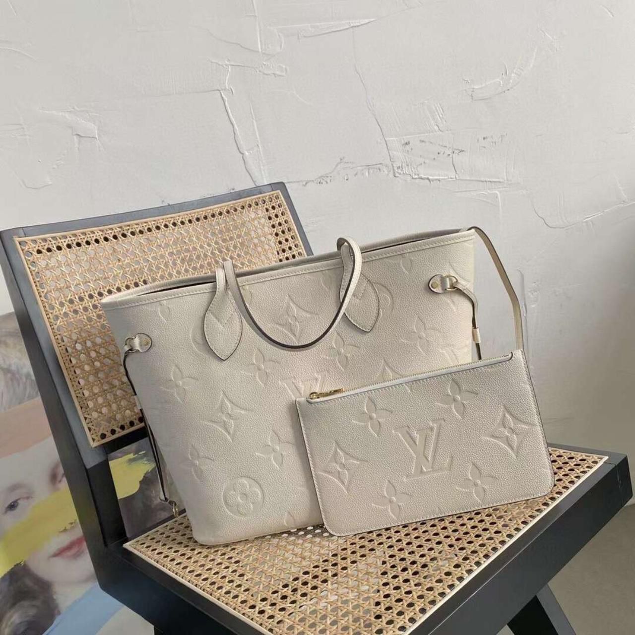 Louis Vuitton Solid Shades Embossed Neverful