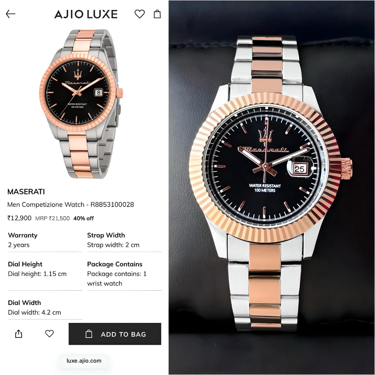 Maserati Lifestyle Original Model Series Now Available