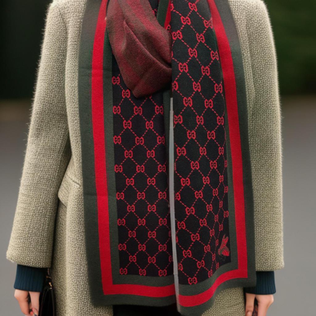 Gucci Unisex Woollen Muffler