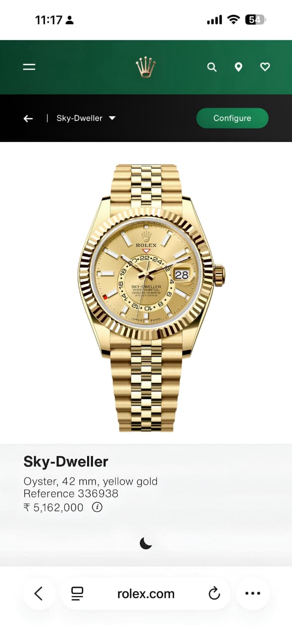 Rolex Sky-Dweller Premium Original Model Series Now Available