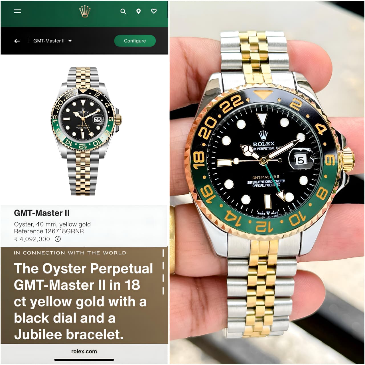 Rolex GMT Master 2 Special Edition, Original Model Series Now Available