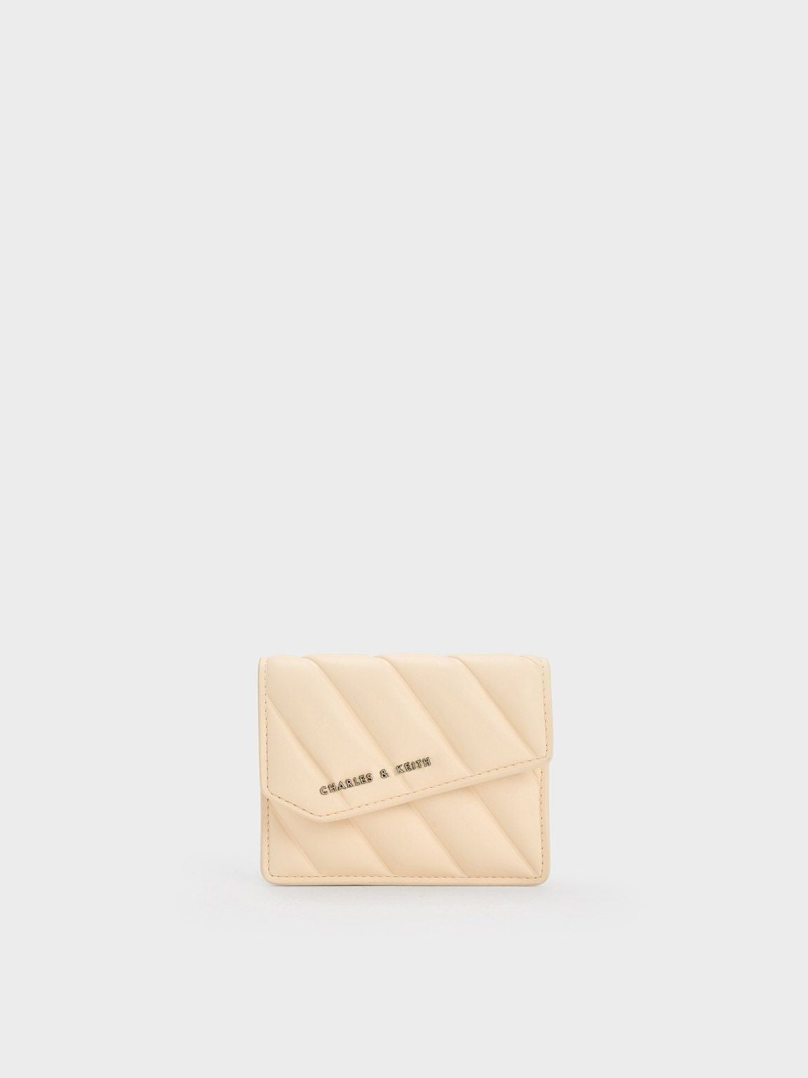 Charles & Keith Mini Asymmetric Flap Sling Bag With OG Box