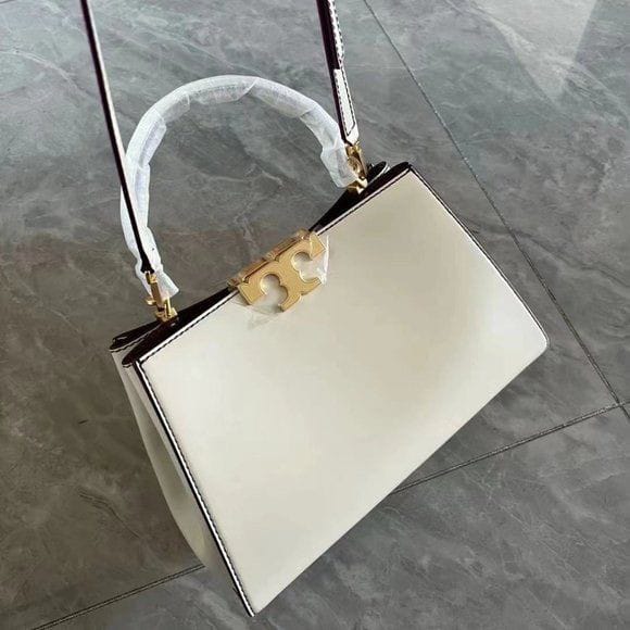 TORY BURCH ELEANOR SPAZZOLATO SATCHEL BAG