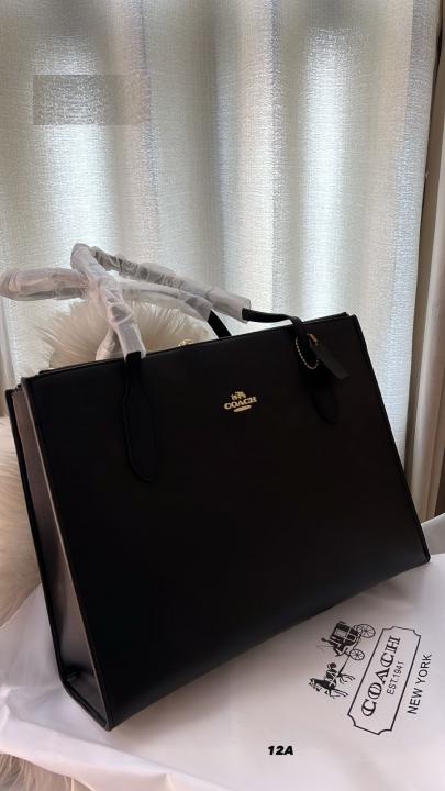 Coach Nina Carryall Premium Tote Bag With OG Box & Dust Bag