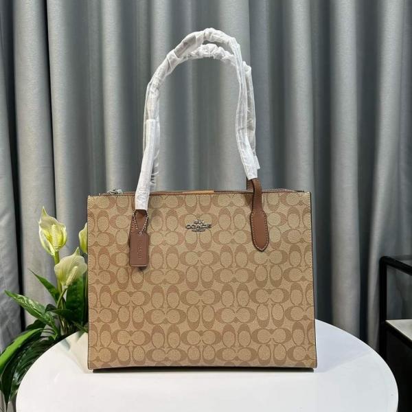 Coach Nina Carryall Premium Tote Bag With OG Box & Dust Bag